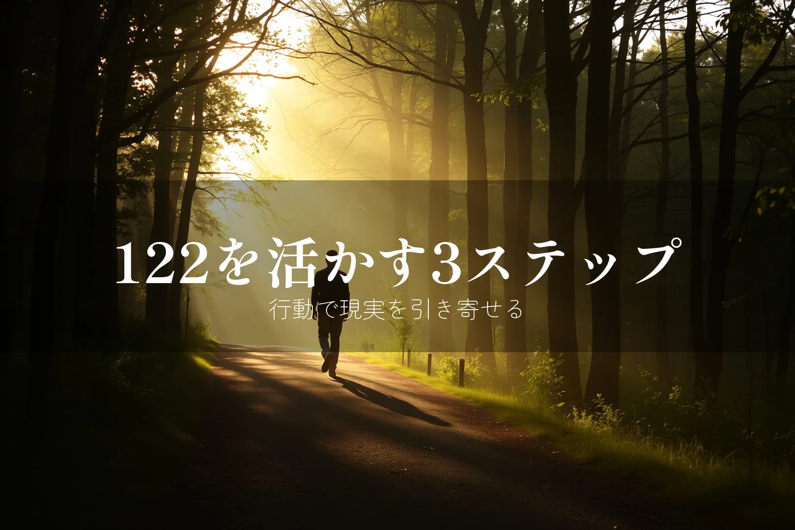 122を活かす3ステップ