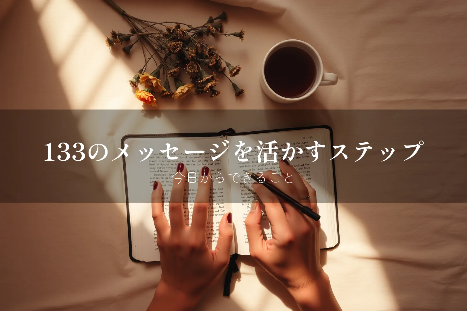 133を見たらやるべきこと