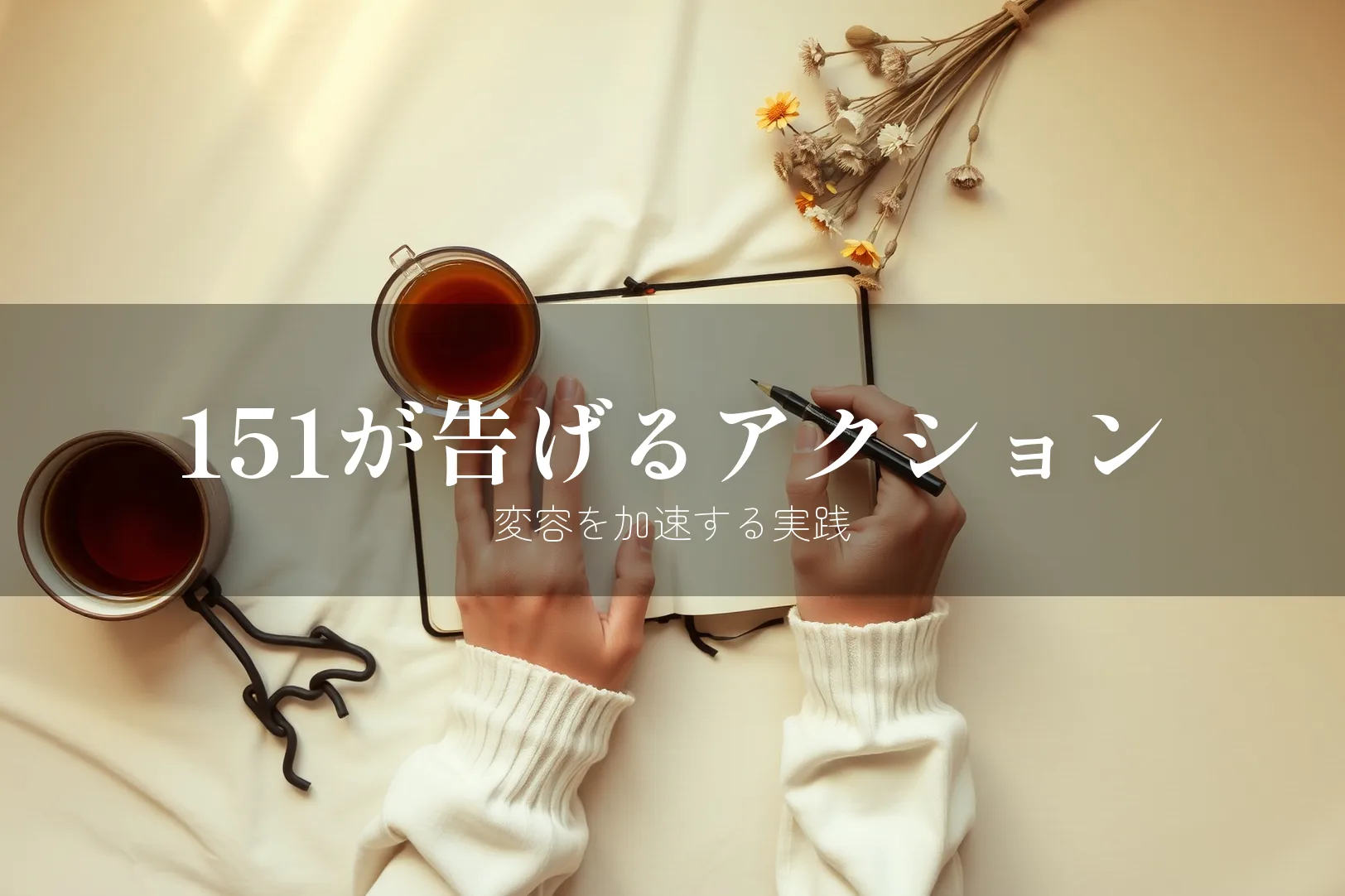 151が告げるアクション 変容を加速する実践