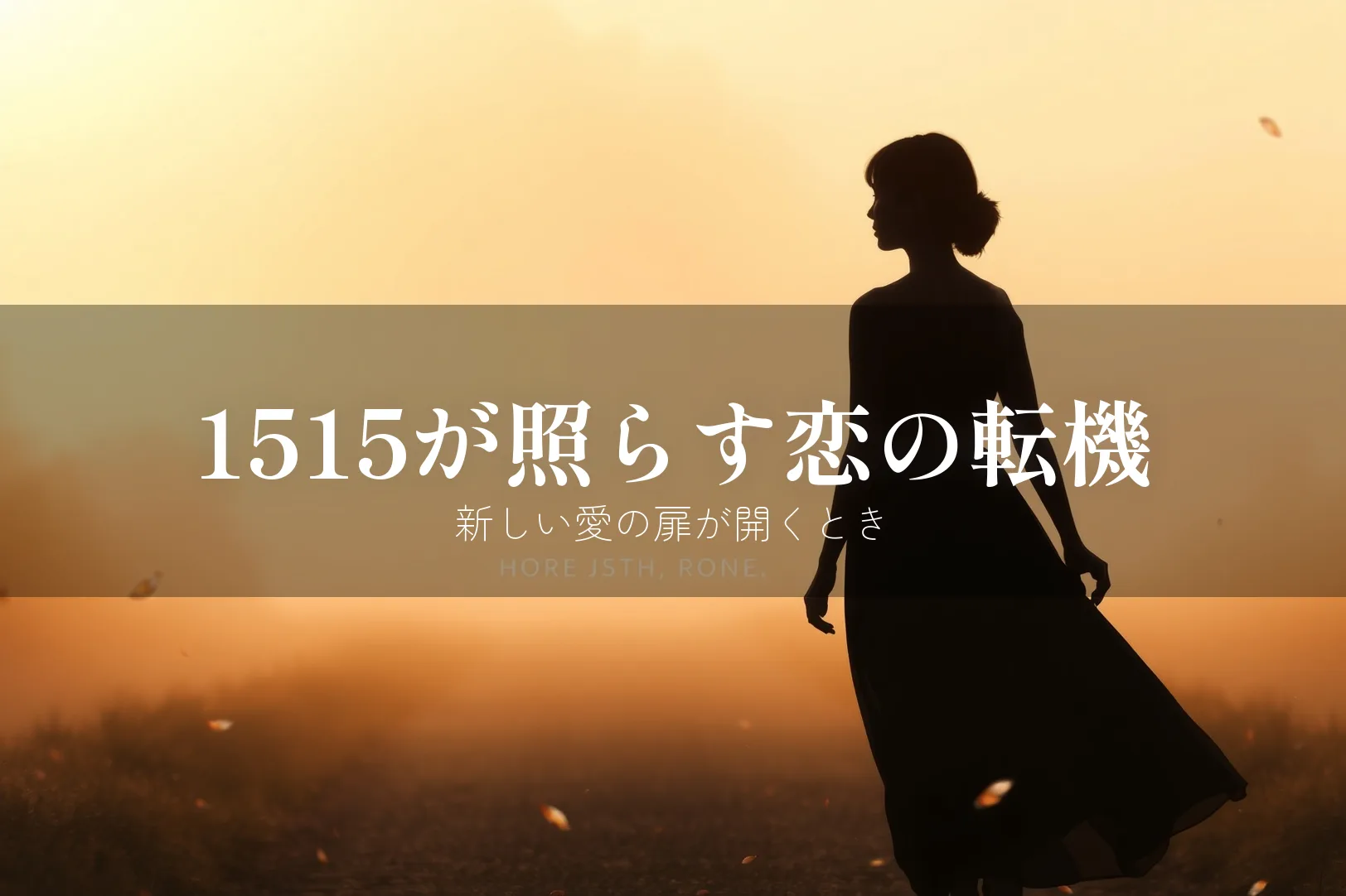 エンジェルナンバー1515 恋愛