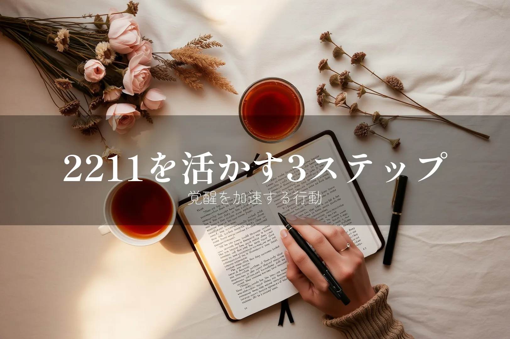 2211を活かす3ステップ - 覚醒を加速する行動