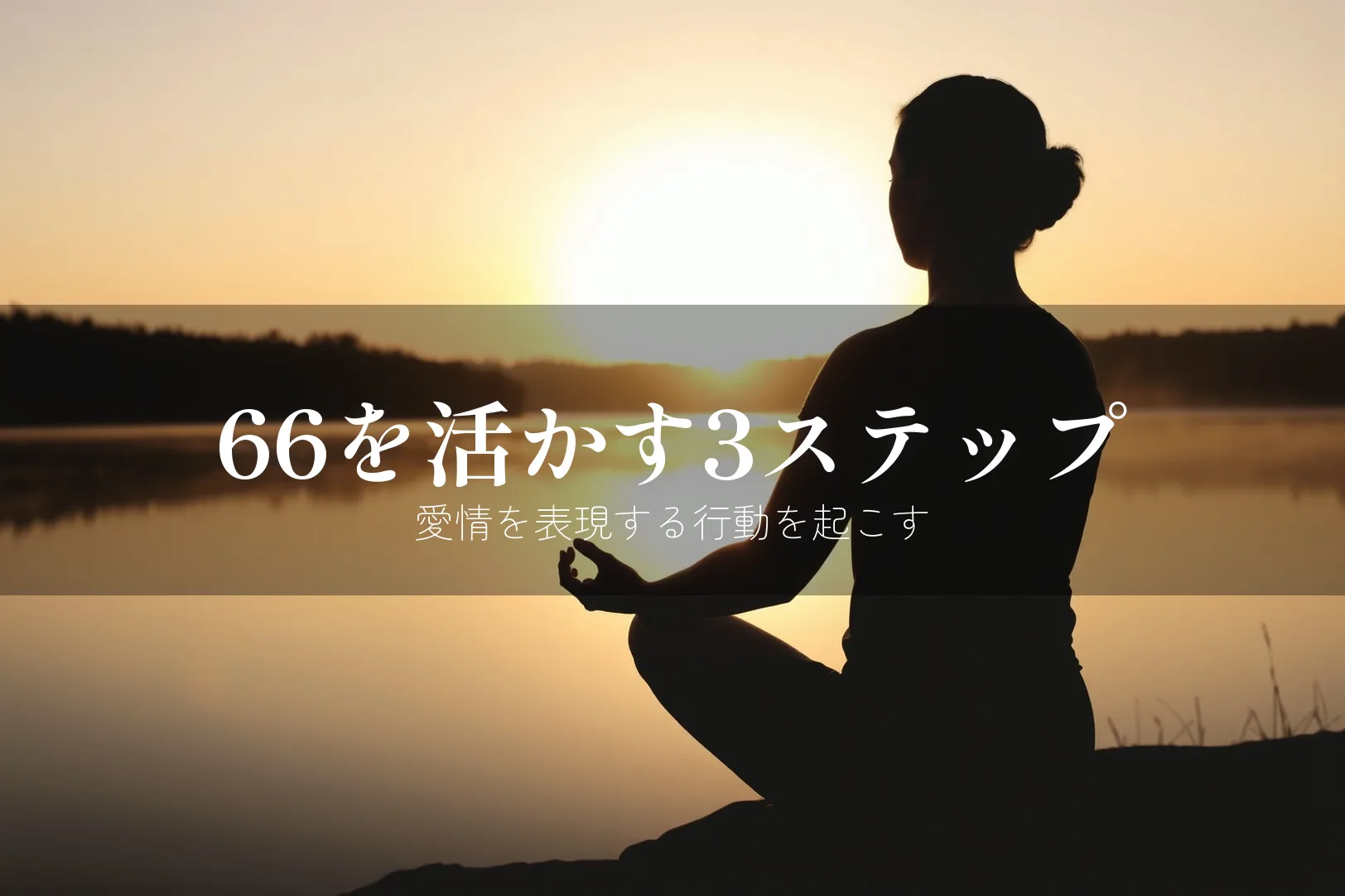 66を活かす3ステップ