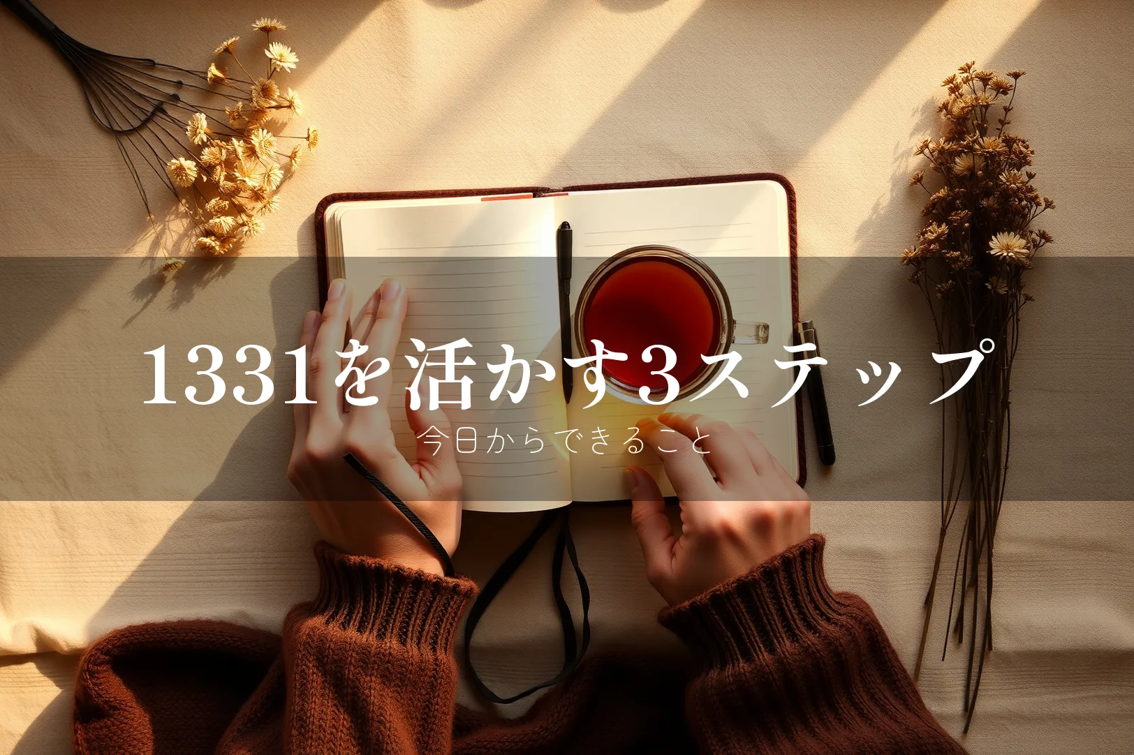 1331を活かす3ステップ