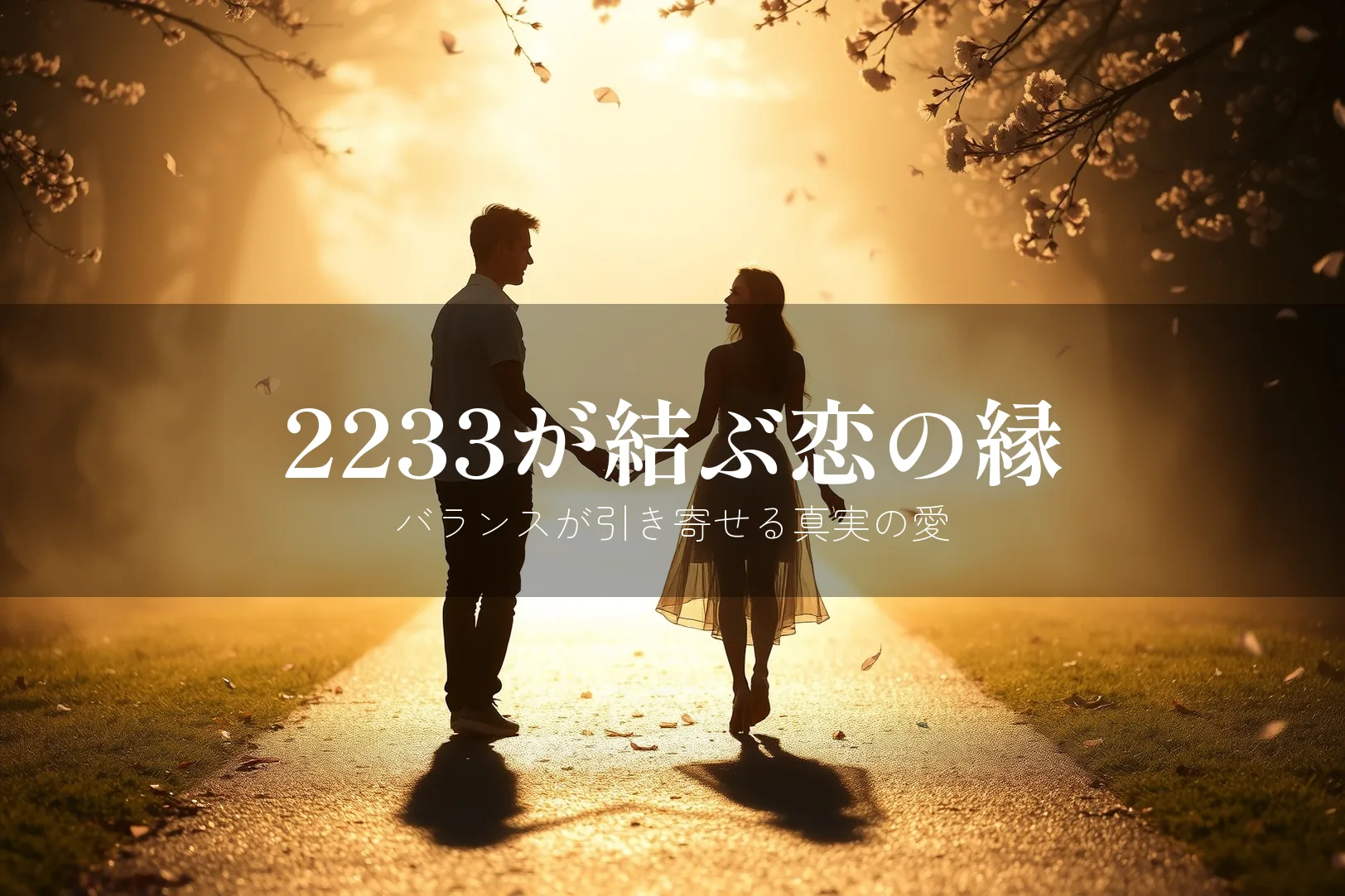 エンジェルナンバー2233の恋愛メッセージ