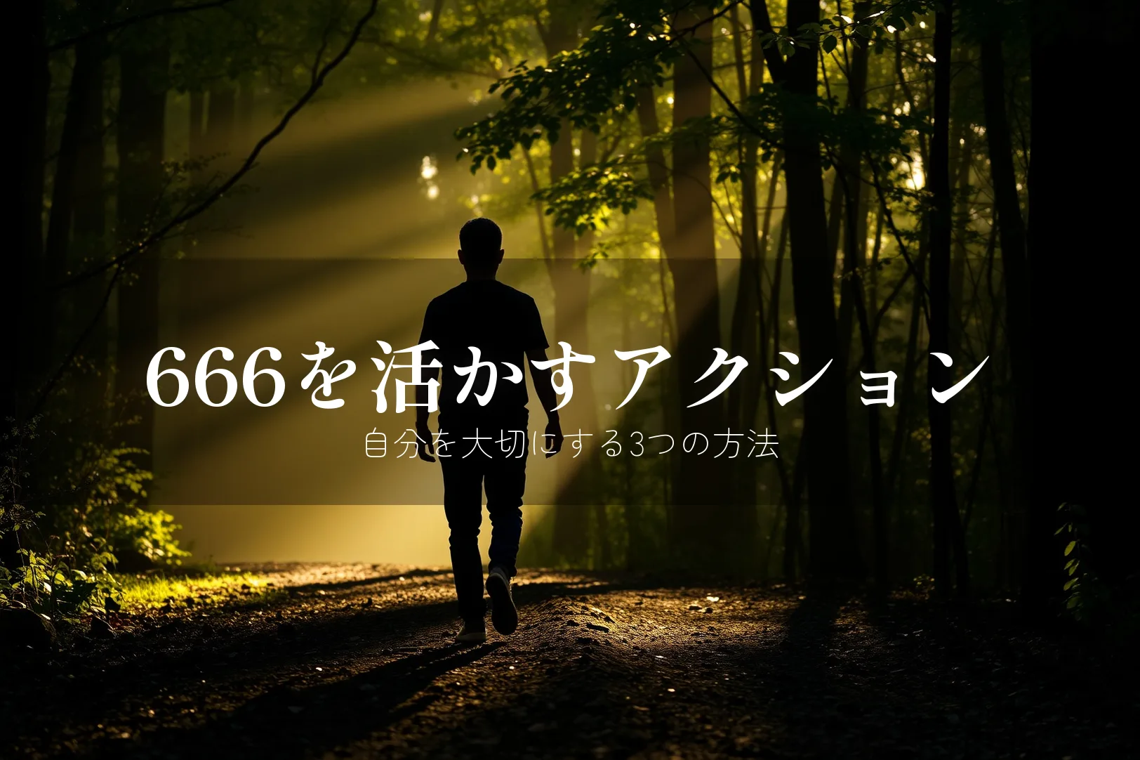 エンジェルナンバー666を活かすアクション