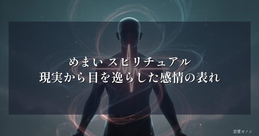 めまい スピリチュアル｜現実から目を逸らした感情の表れ