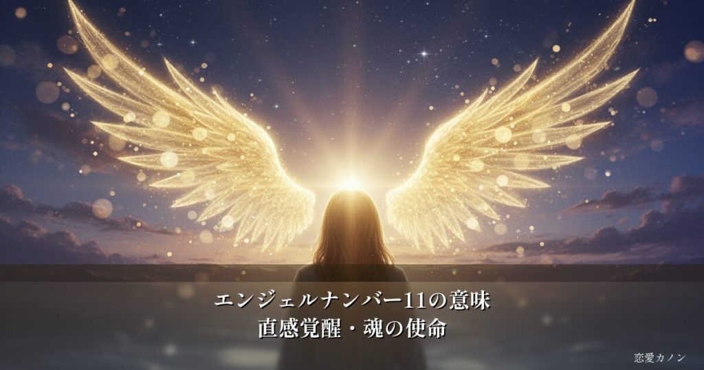 エンジェルナンバー11の意味｜直感覚醒・魂の使命