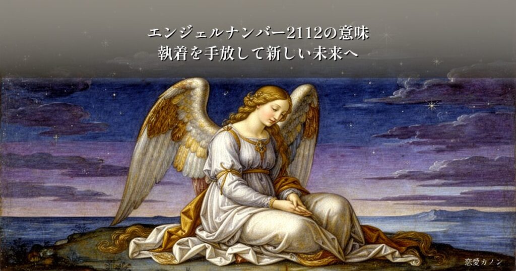 エンジェルナンバー2112の意味|執着を手放して新しい未来へ
