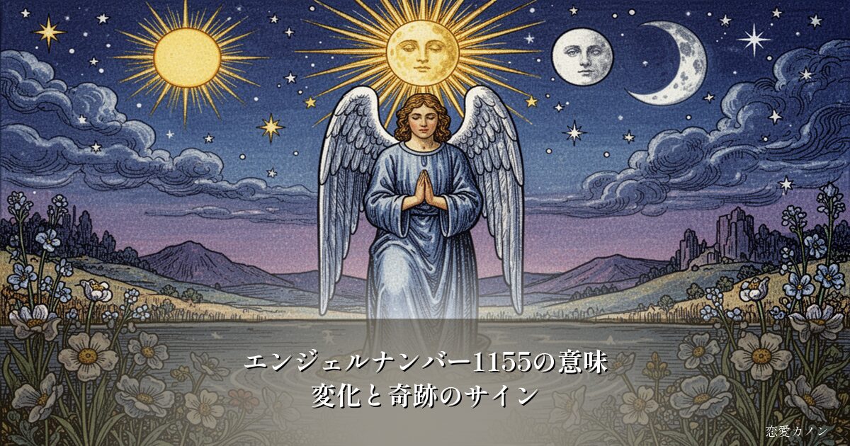 エンジェルナンバー1155の意味｜変化と奇跡のサイン