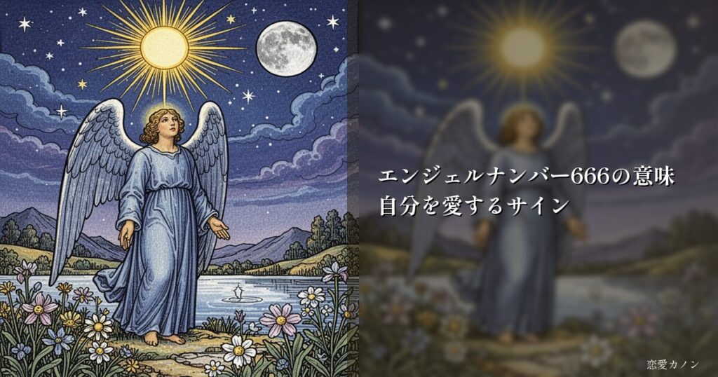 エンジェルナンバー666の意味｜自分を愛するサイン