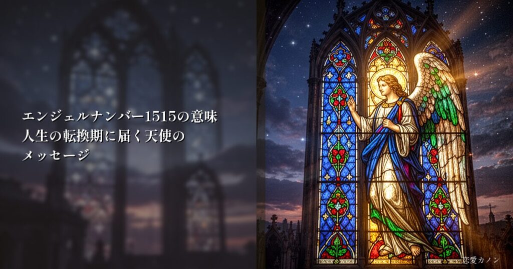 エンジェルナンバー1515の意味｜人生の転換期に届く天使のメッセージ