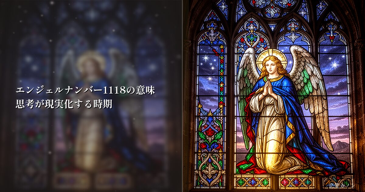 エンジェルナンバー1118の意味|思考が現実化する時期